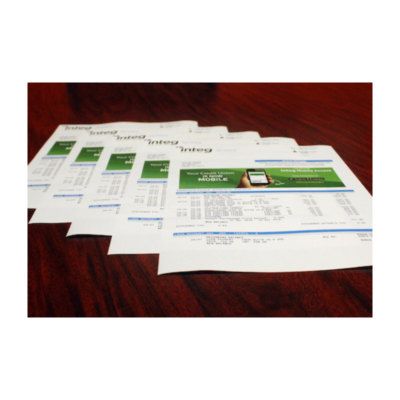 invoice printing and mailing